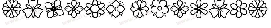 Second Flowers St字体转换